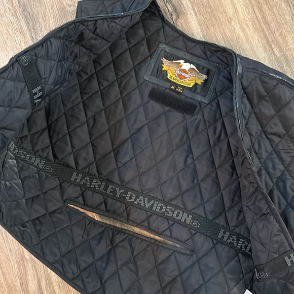 HARLEY-DAVIDSON Men Competition ll Touring Leather Jacket - Picture 15 of 16